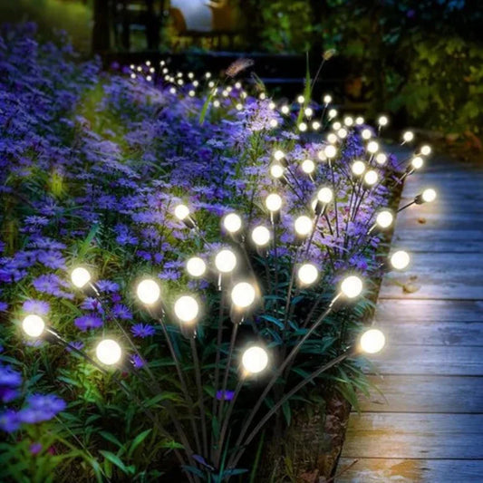 Colorful Outdoor Solar Hanging Lights - Fesara