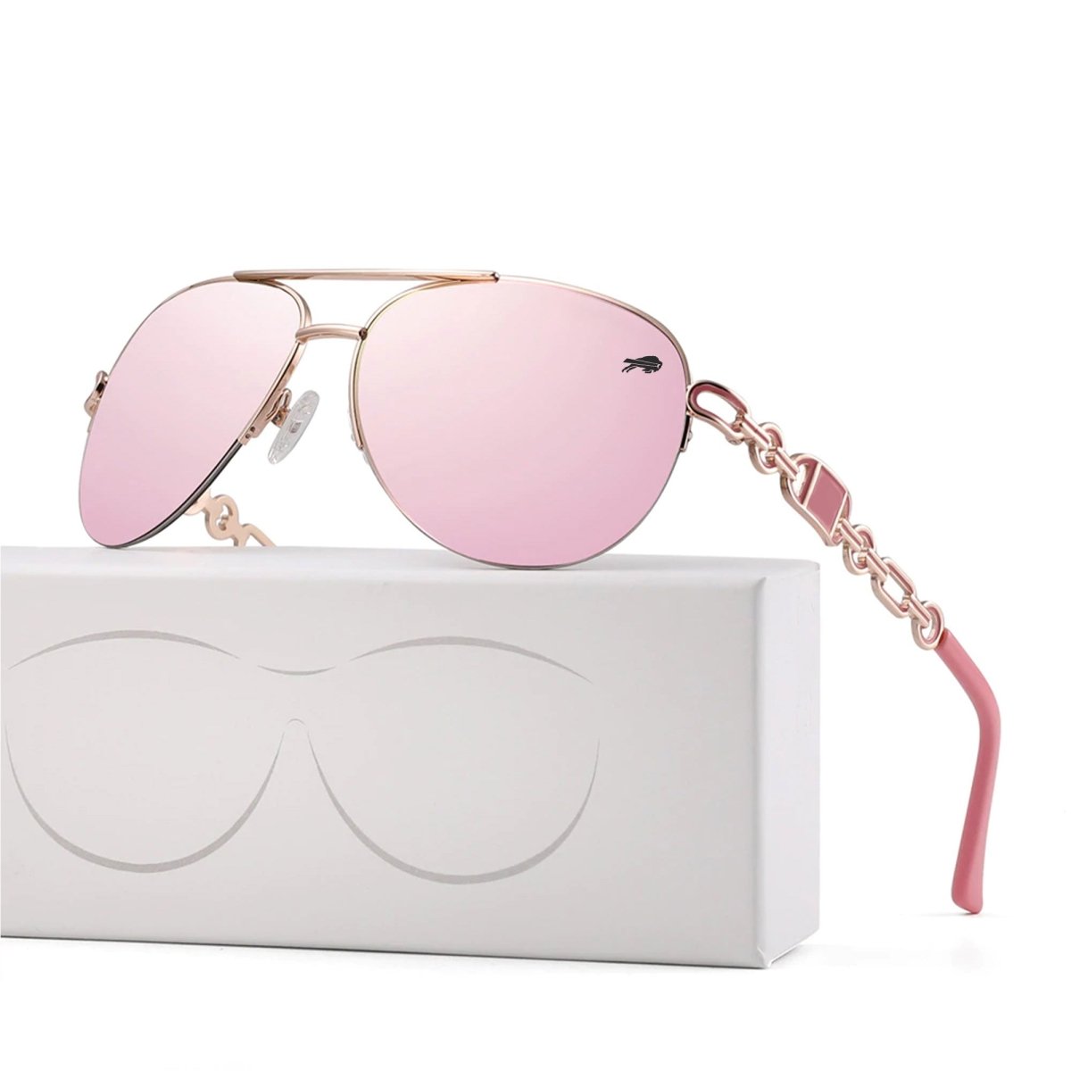 Stylish Women's Polarized Sunglasses with UV Protection - Fesara