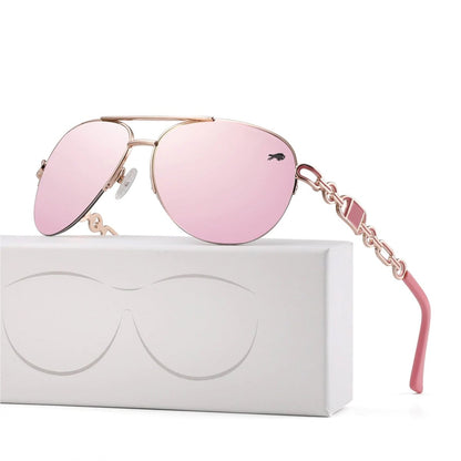 Stylish Women's Polarized Sunglasses with UV Protection - Fesara