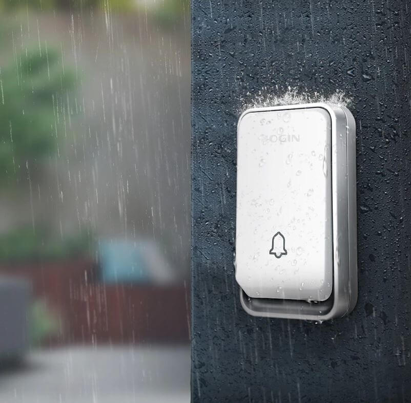 Wireless Solar Powered Outdoor Doorbell