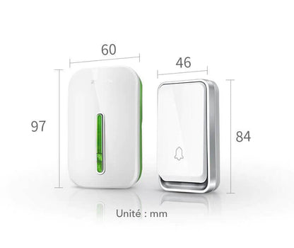 Wireless Solar Powered Outdoor Doorbell