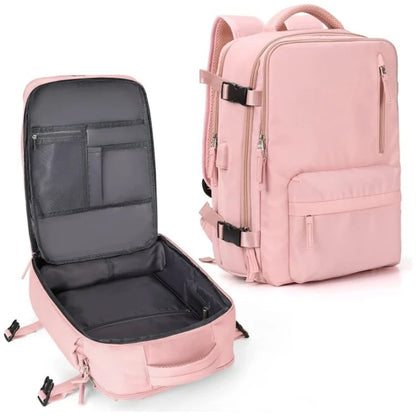 Spacious Hiking Backpack with Shoe Compartment
