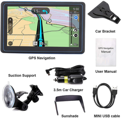 Advanced 7 Sat Nav with Live Traffic and UK Maps