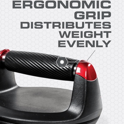 Adjustable Rotating Push Up Bars - Ergonomic Grip Support