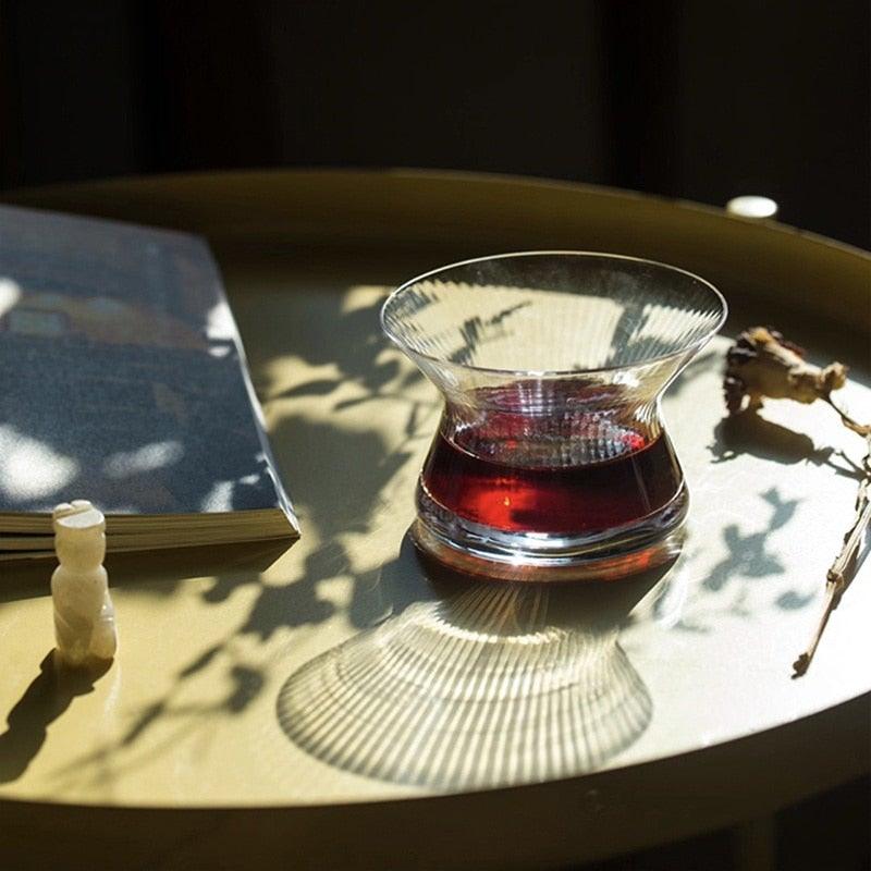 Unique 360 Spin Whiskey Glass