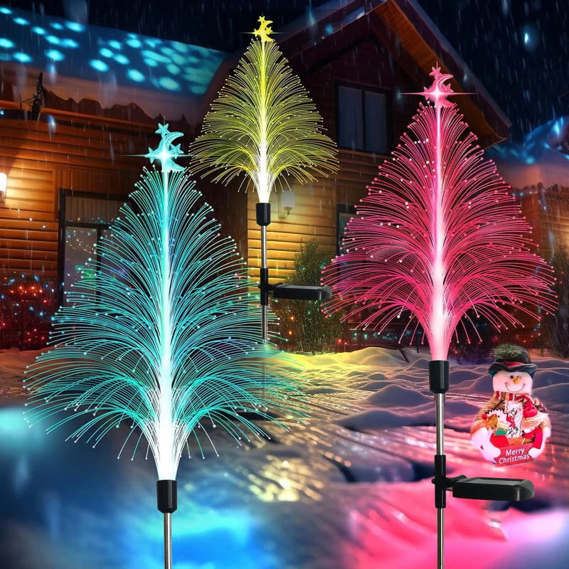 Outdoor Solar Powered Christmas Tree Lights - Fesara