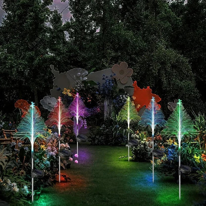 Outdoor Solar Powered Christmas Tree Lights
