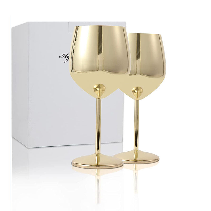 Premium 500ml Metal Wine Tumblers - Fesara