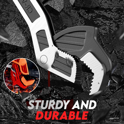 Heavy Duty Adjustable Locking Pipe Wrench Tool