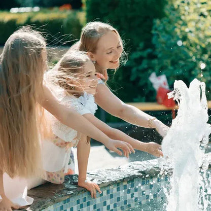 Outdoor Garden Fountain Pump Kit with Adjustable Flow