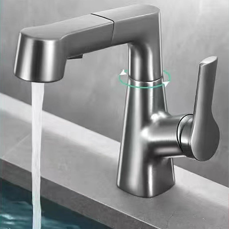 Stylish Kitchen Sink Faucet with Pull-Down Sprayer - Fesara