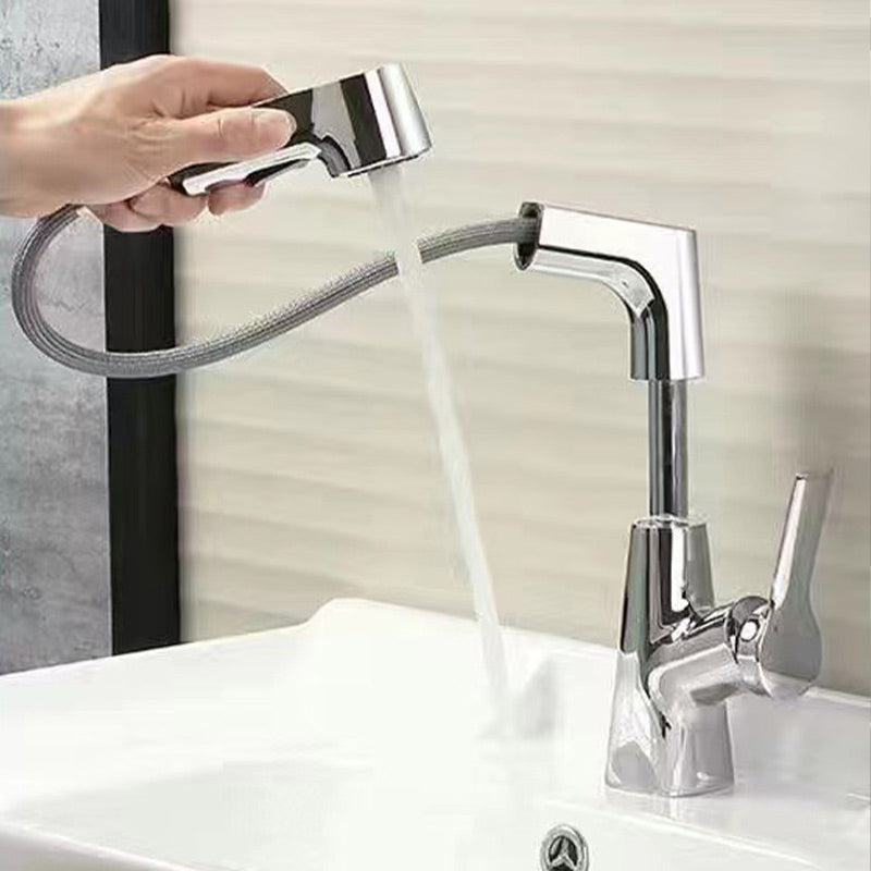 Stylish Kitchen Sink Faucet with Pull-Down Sprayer