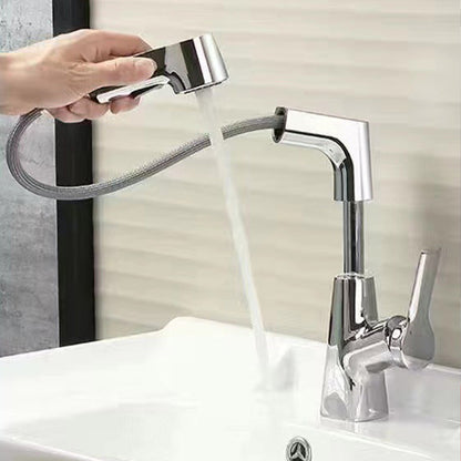 Stylish Kitchen Sink Faucet with Pull-Down Sprayer