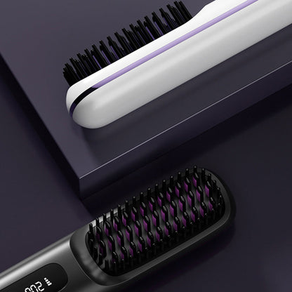 Fast Wireless Ceramic Hair Straightener Comb