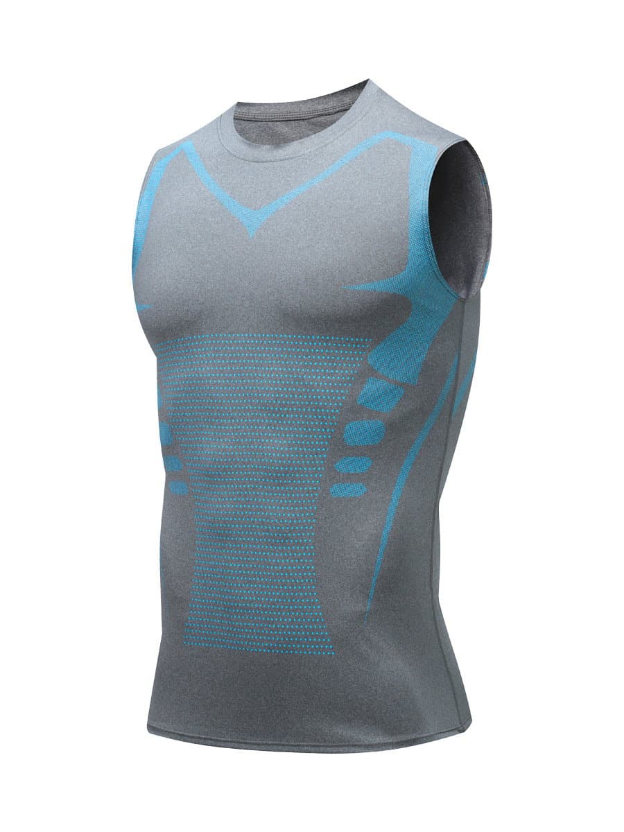 Fesara 2024 Latest Fit Sleeveless Gym Shirt