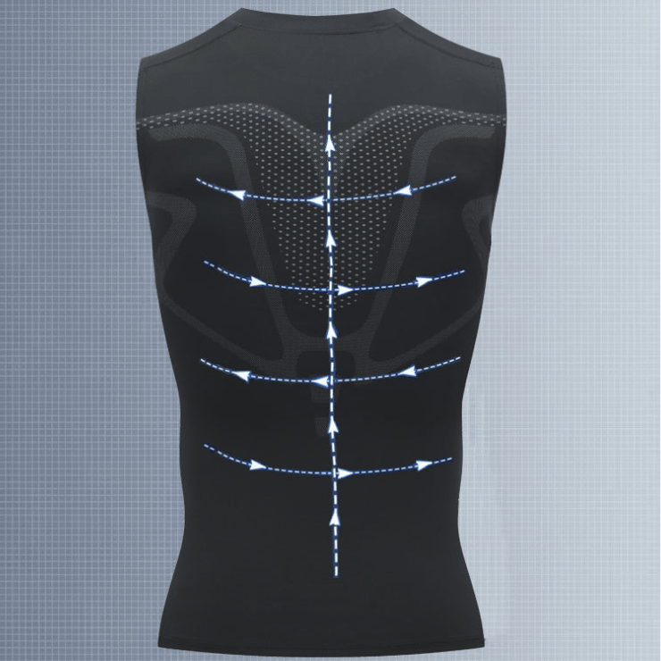 Fesara 2024 Latest Fit Sleeveless Gym Shirt