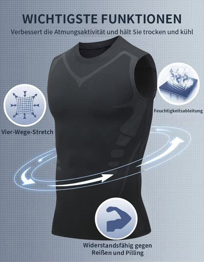 Fesara 2024 Latest Fit Sleeveless Gym Shirt