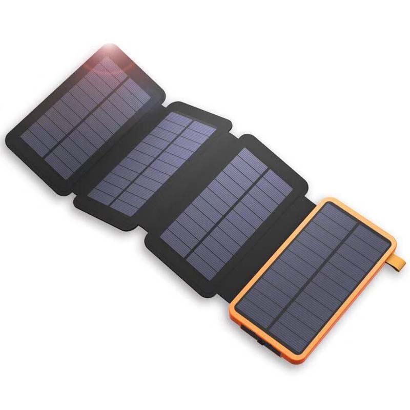 Portable Waterproof Solar Charger Power Bank
