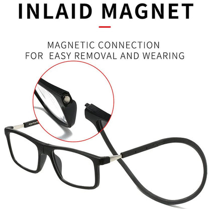 Stylish Magnetic Neck Hanging Reading Glasses