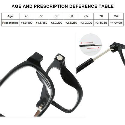 Stylish Magnetic Neck Hanging Reading Glasses