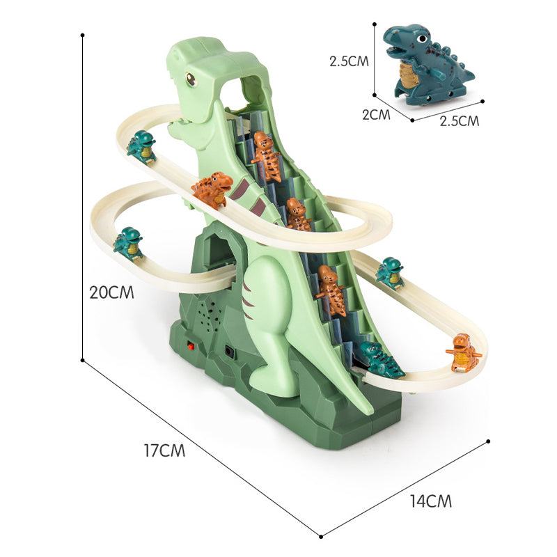 Fun Dinosaur Playset with Slide and Climber