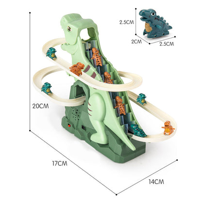 Fun Dinosaur Playset with Slide and Climber