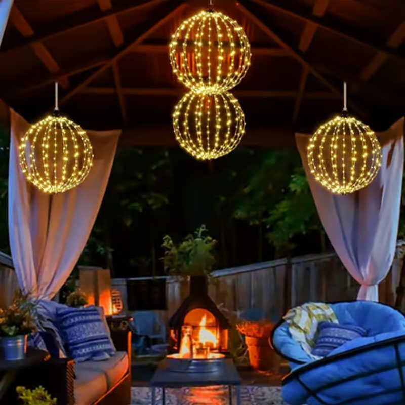 Spherical Pendant LED Globe Light