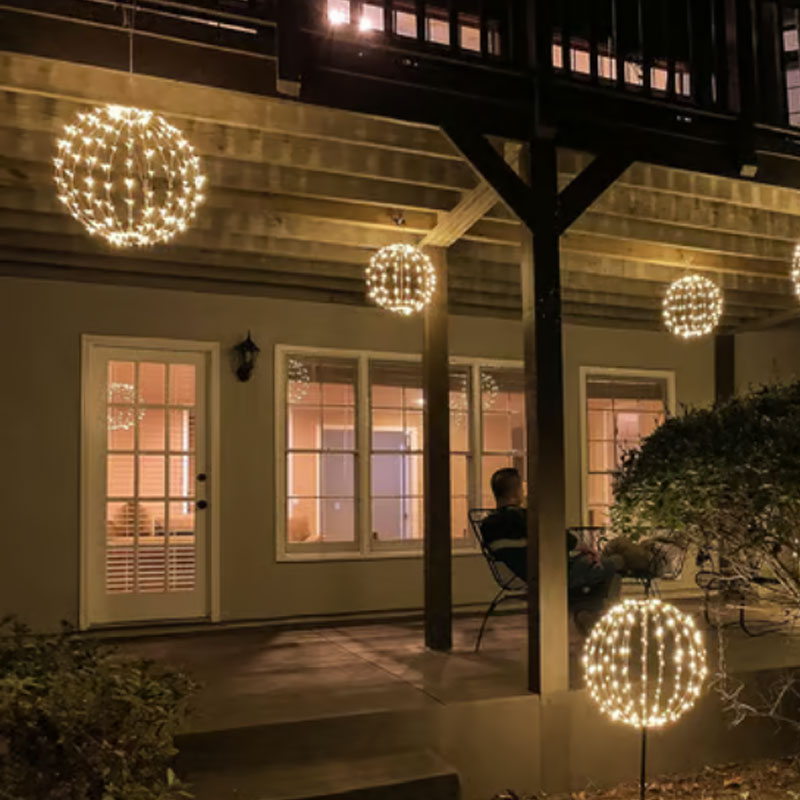 Spherical Pendant LED Globe Light