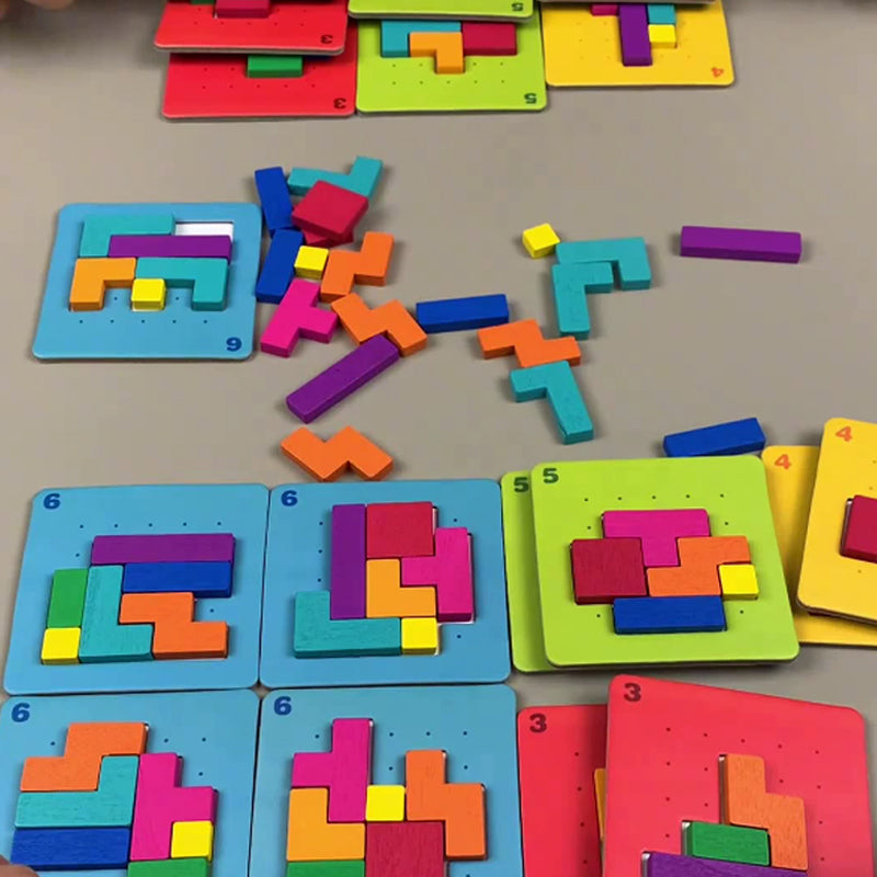 Fun 3D Puzzle Building Toy for Kids