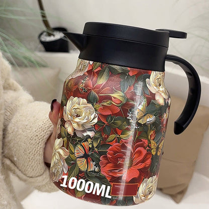 Large 1000ml Thermal Tea Pot with Infuser