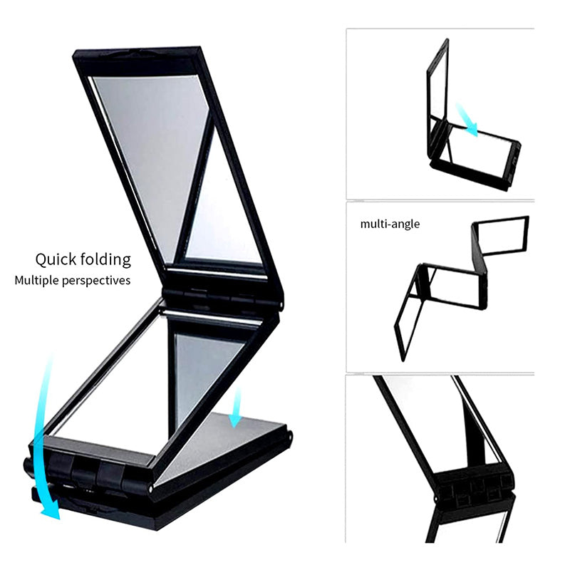 Adjustable Folding Mirror for Easy Hair Cutting