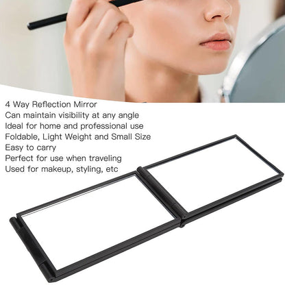 Adjustable Folding Mirror for Easy Hair Cutting