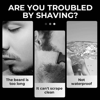 Compact Travel Electric Razor for Men