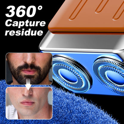 Compact Travel Electric Razor for Men