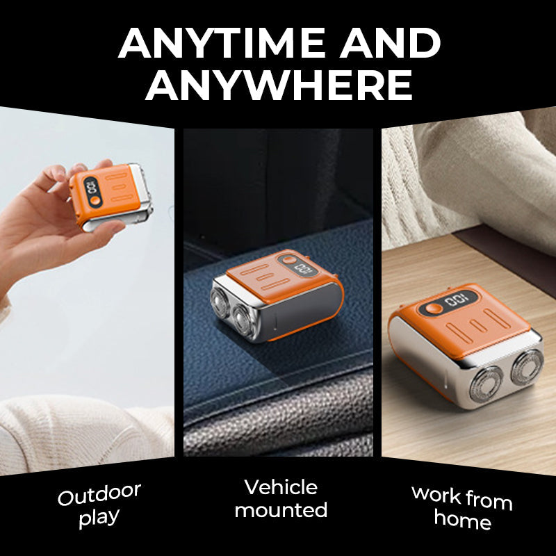 Compact Travel Electric Razor for Men