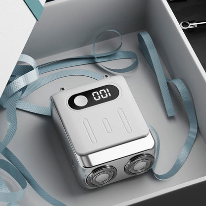 Compact Travel Electric Razor for Men