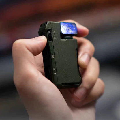 Compact LED Pocket Flashlight with Adjustable Beam