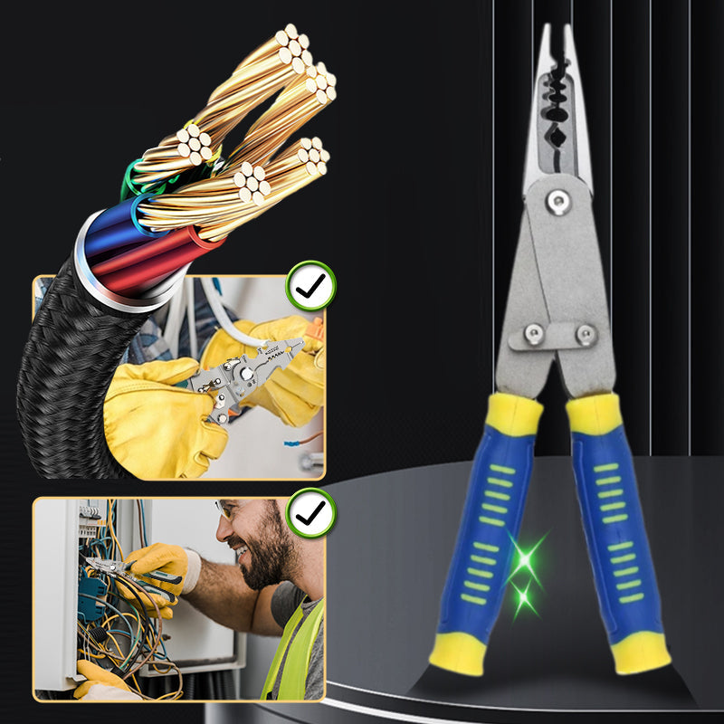 Fesara PliGrip Pro Electrician Wire Stripper Tool - Fesara