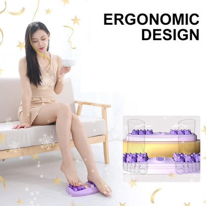 Compact Dual Foot Massager Roller - Fesara