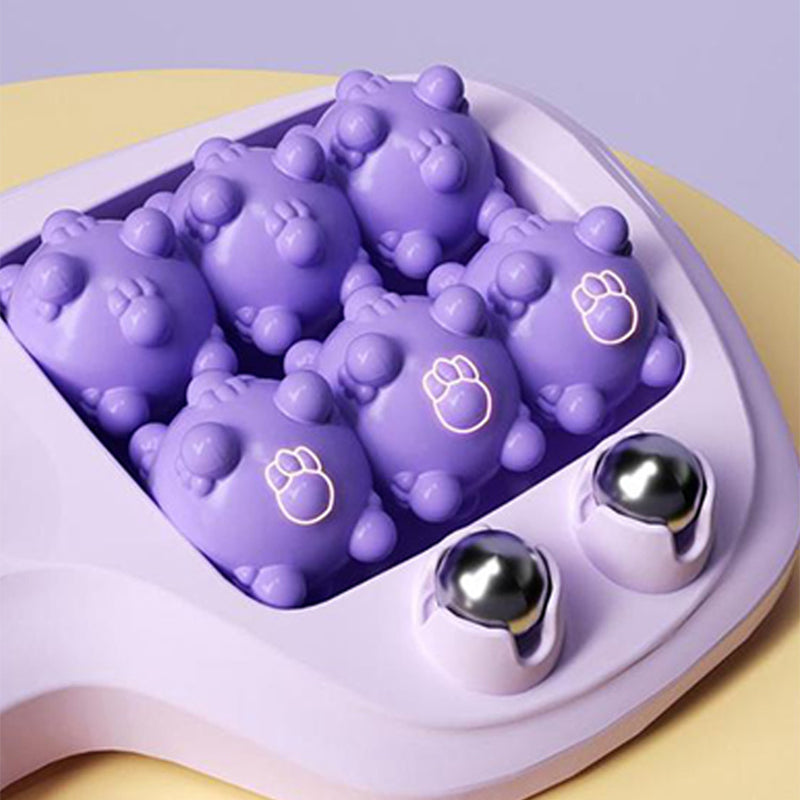 Compact Dual Foot Massager Roller