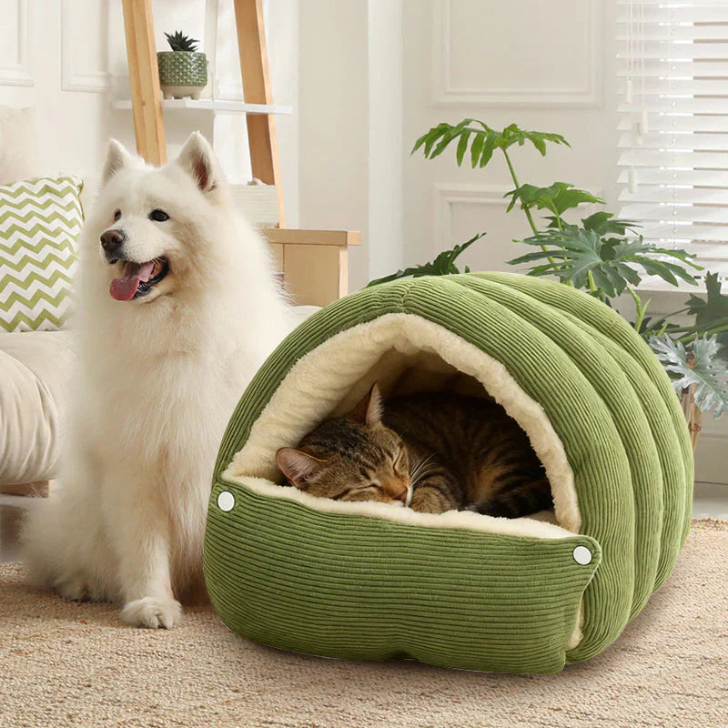 Warm Fleece Pet Bed for Cats and Dogs