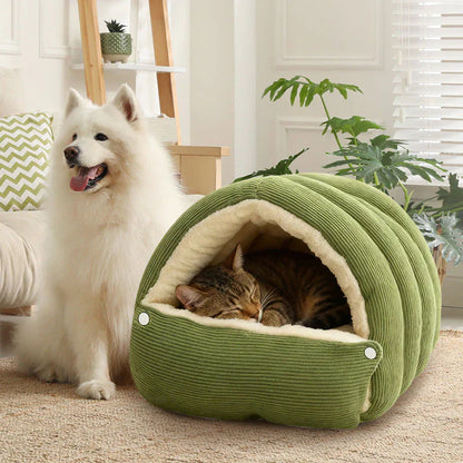 Warm Fleece Pet Bed for Cats and Dogs