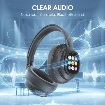 Smart Bluetooth Headphones with Voice Control and Noise Cancellation