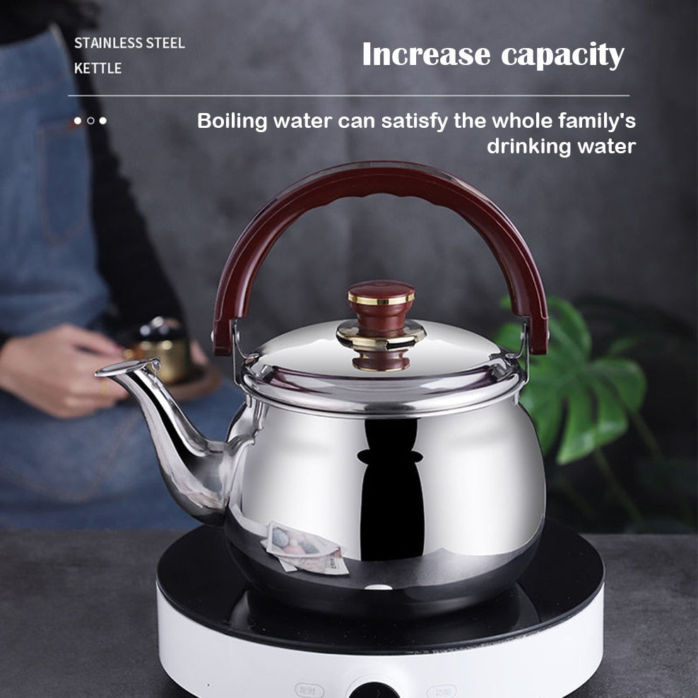Heavy Duty Stainless Steel Whistling Kettle