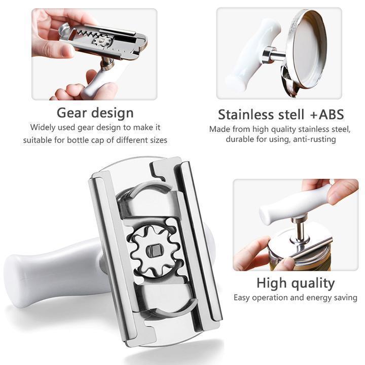 Easy Grip Stainless Steel Can Opener