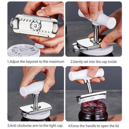 Easy Grip Stainless Steel Can Opener