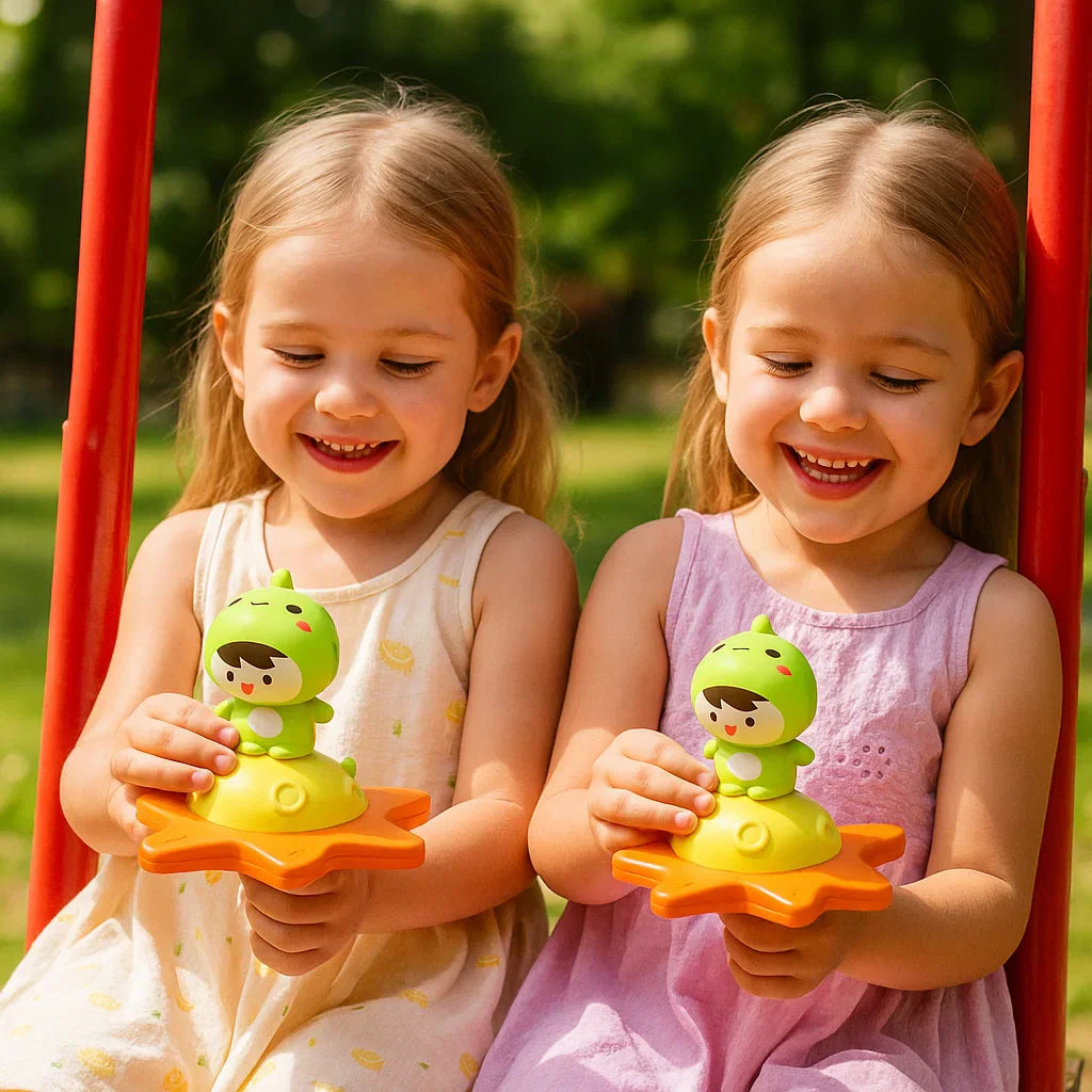 Colorful Kids Educational Spin Toy
