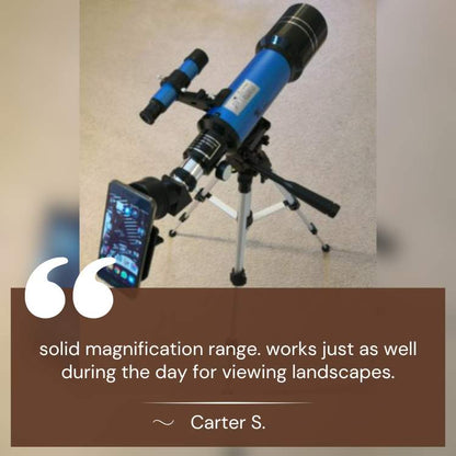 Starlight 400X Beginner Telescope - Beginner Telescope - Wild Eye Vision
