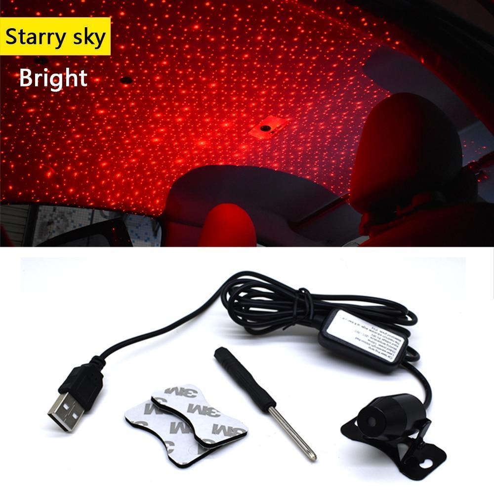 Colorful Night Sky Car Interior Light - Fesara
