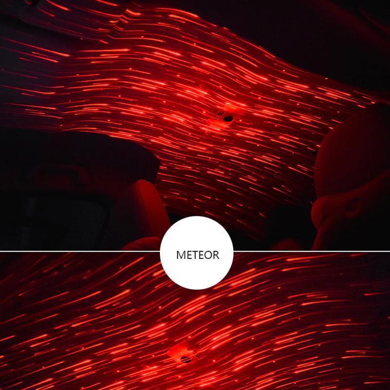 Colorful Night Sky Car Interior Light